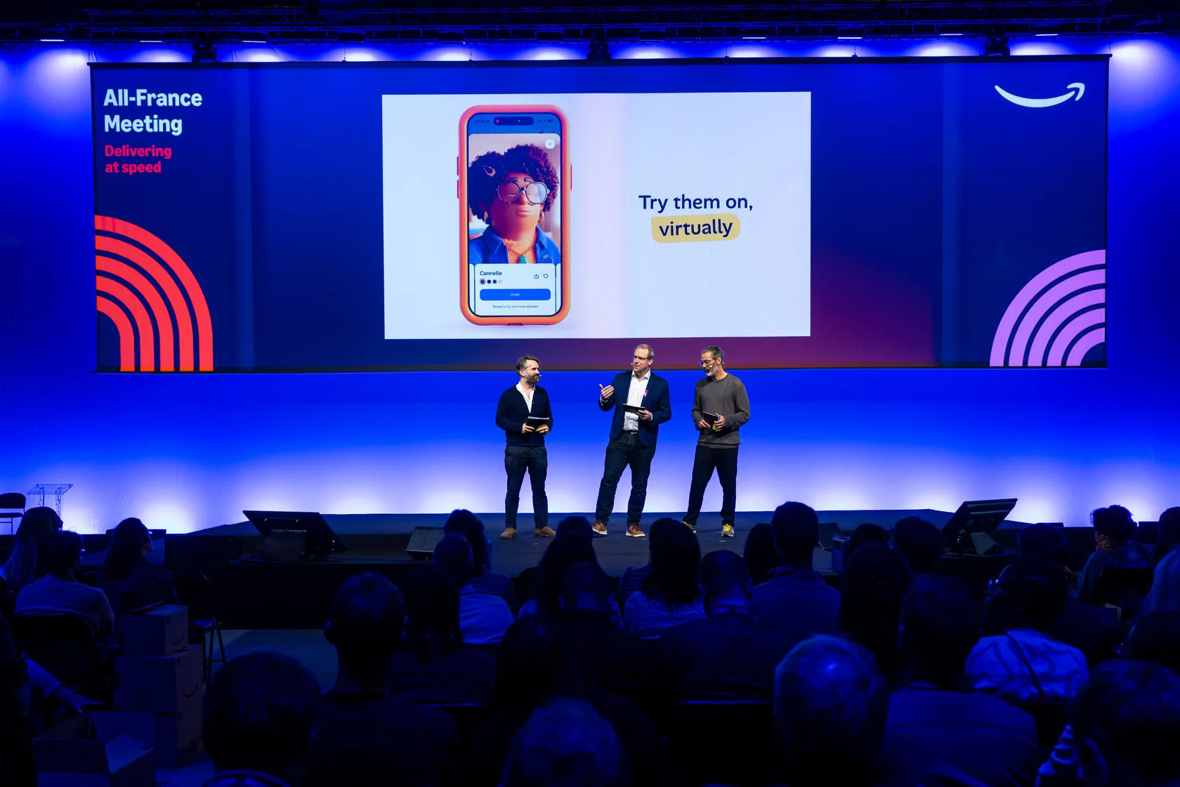 All-France Meeting d'Amazon au Clichy Hall