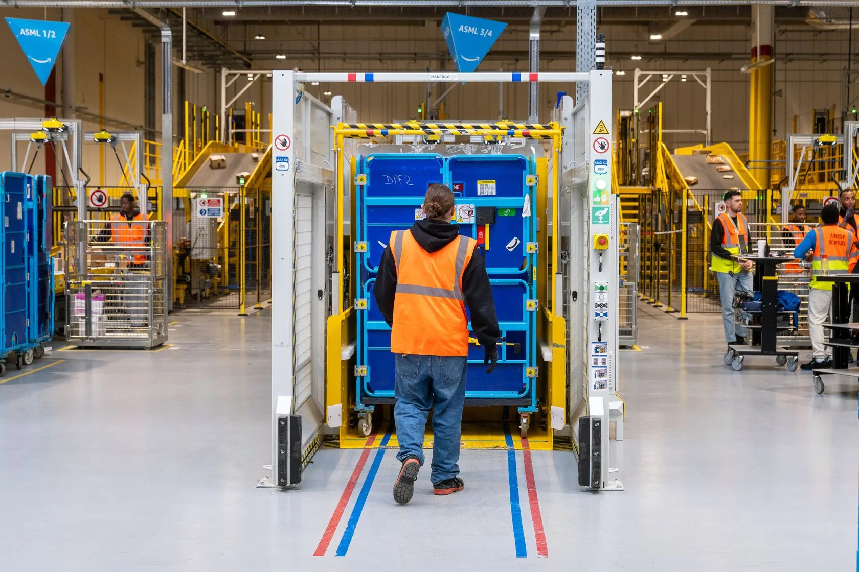 Reportage site logistique