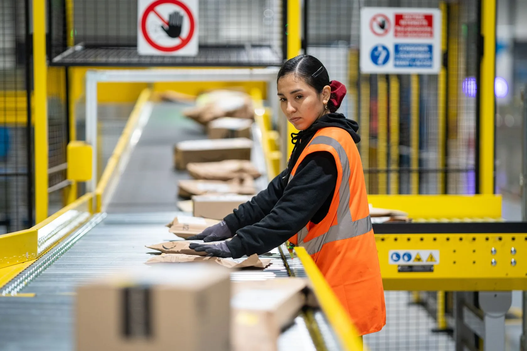 Reportage site logistique
