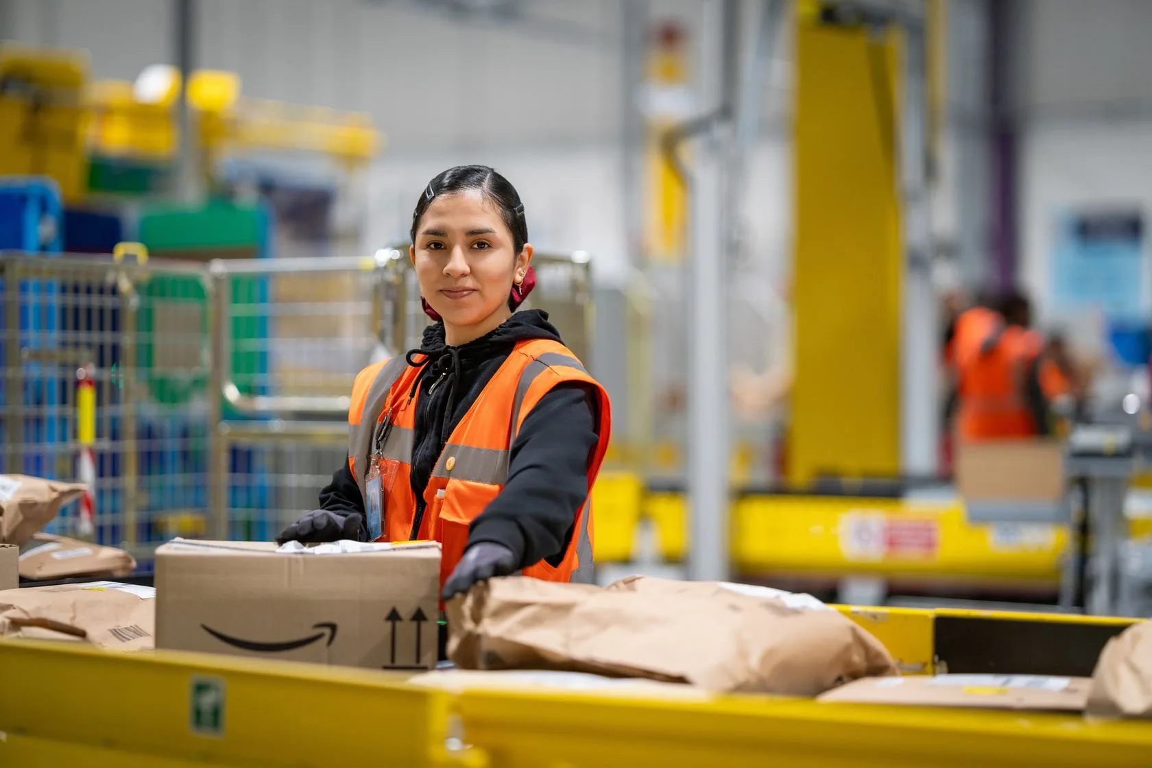 Reportage site logistique