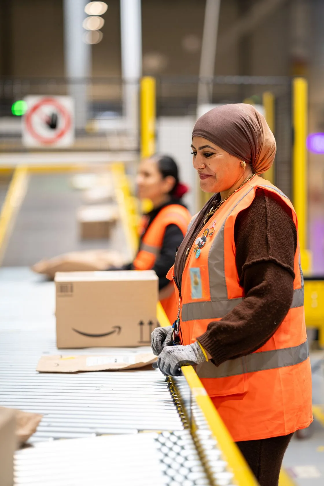 Reportage site logistique
