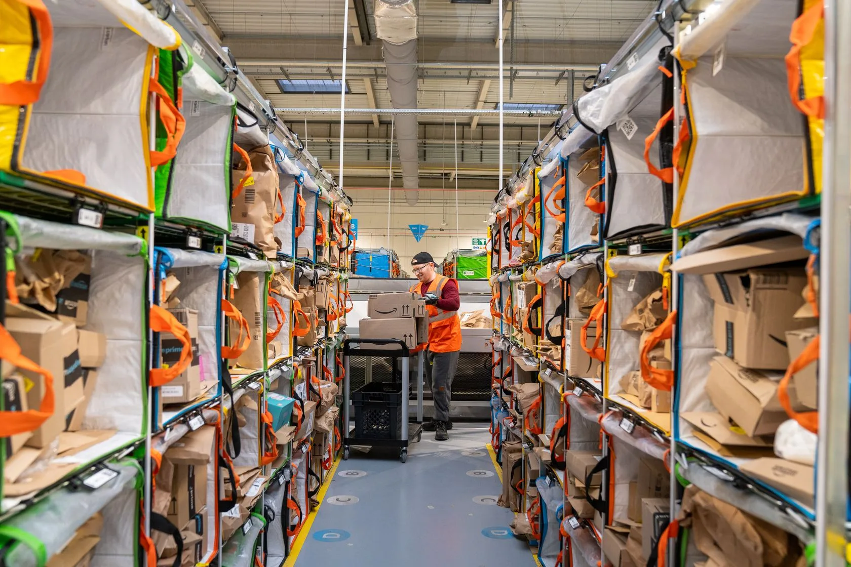 Reportage de site logistique