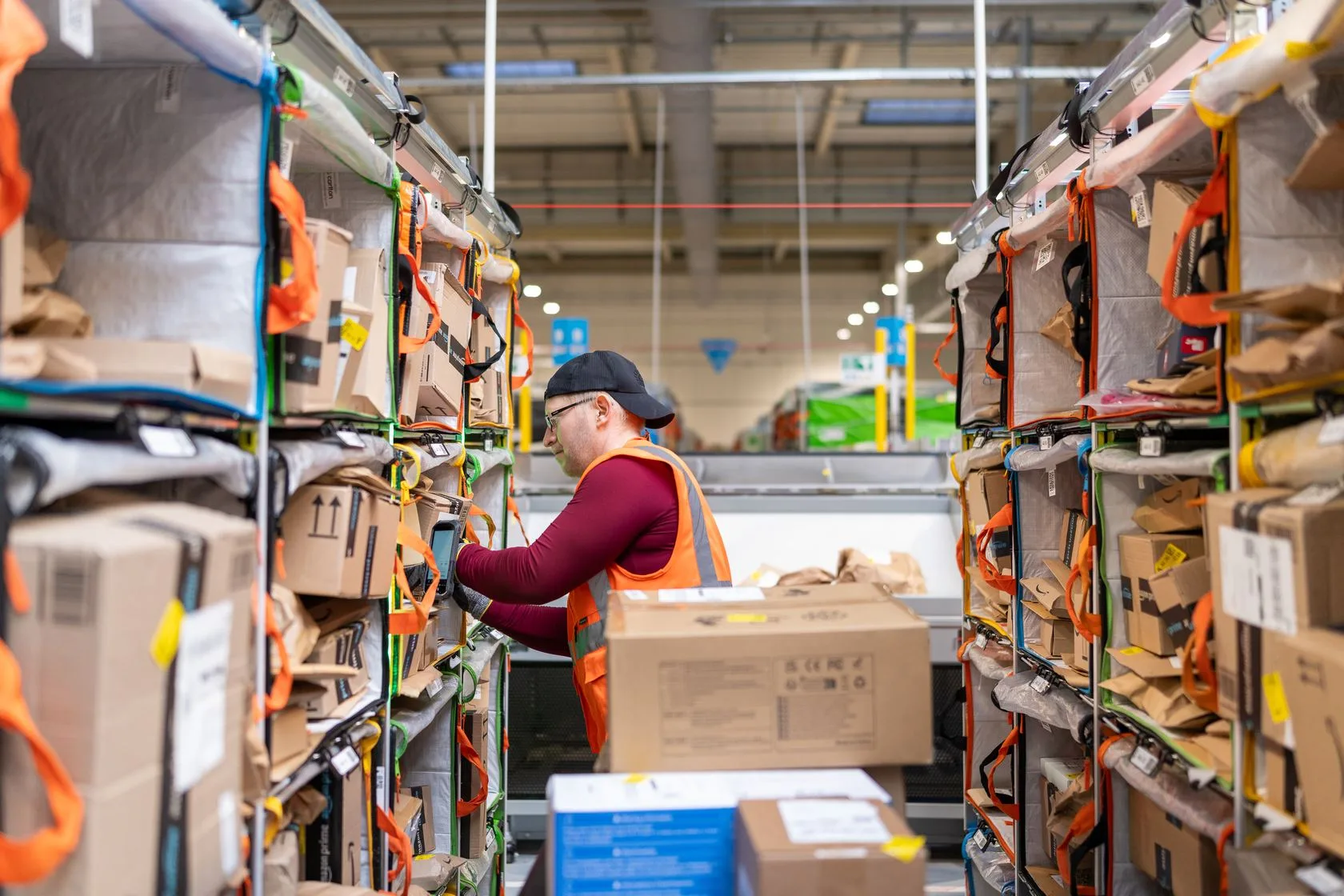Reportage site logistique