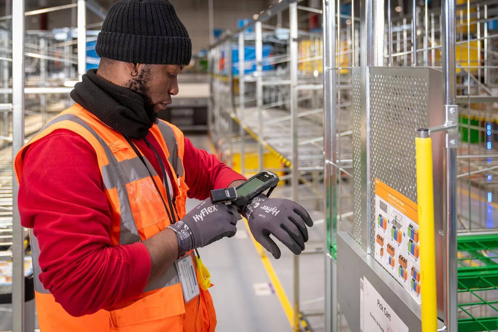 Reportage site logistique