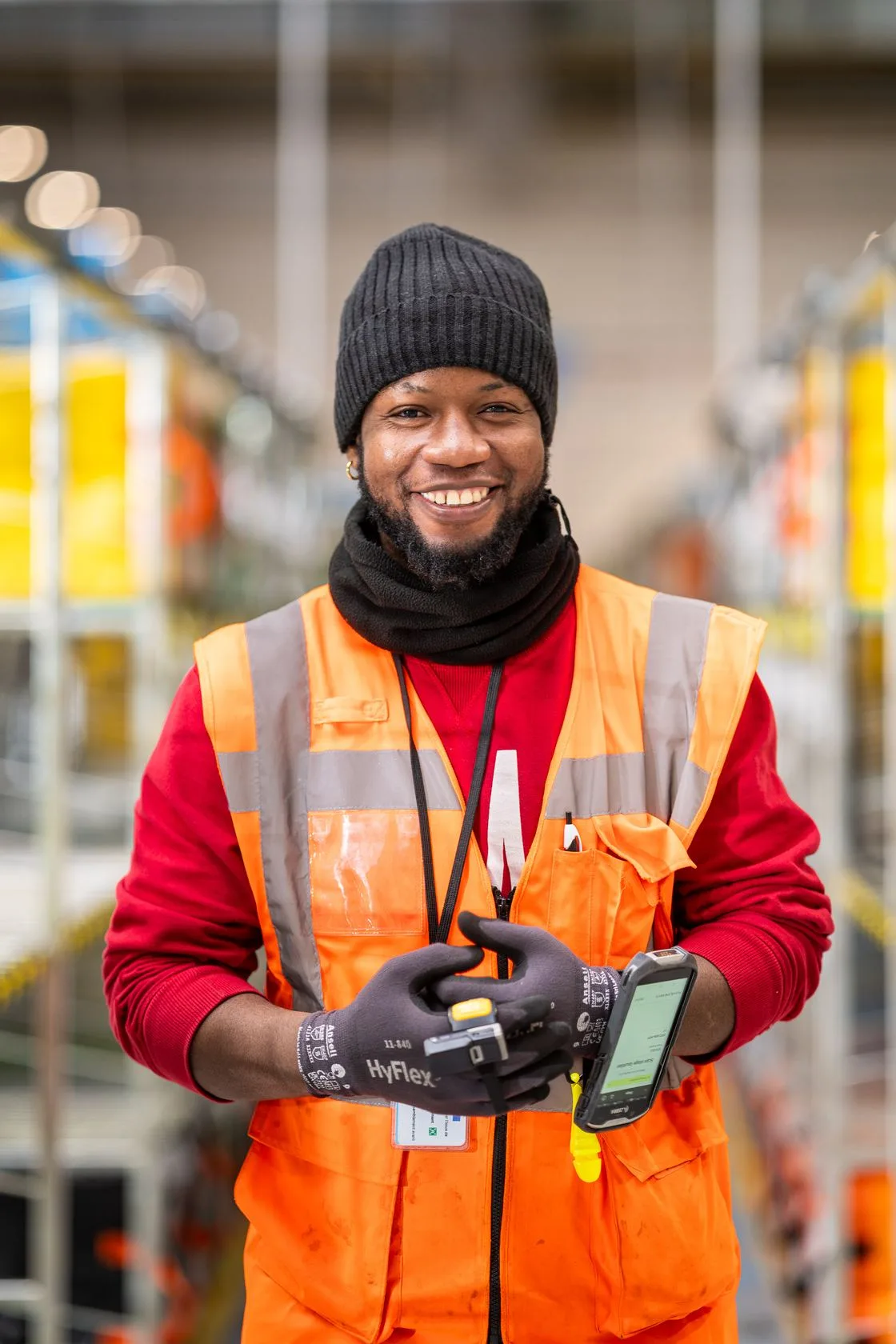 Reportage site logistique