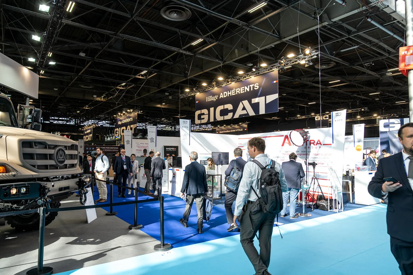 Salon Eurosatory 2026, stand du GICAT