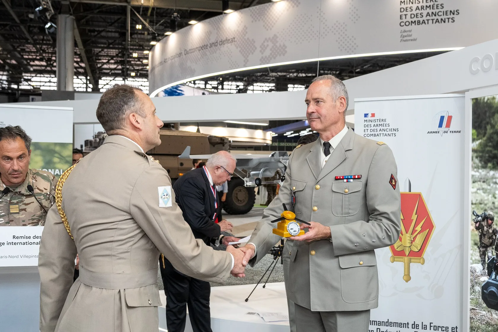 Salon Eurosatory 2026, stand du GICAT