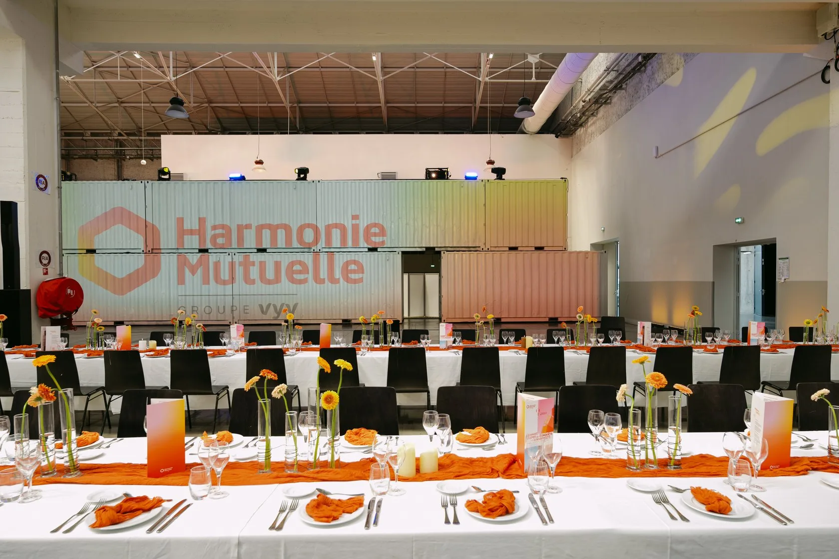Assembl&eacute;e g&eacute;n&eacute;rale d'Harmonie Mutuelle au Carr&eacute; des Docks