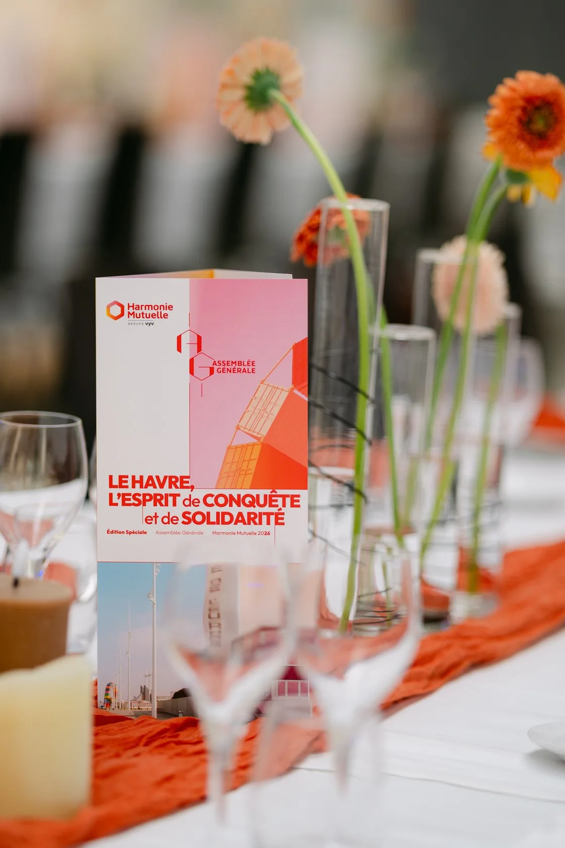 Assembl&eacute;e g&eacute;n&eacute;rale d'Harmonie Mutuelle au Carr&eacute; des Docks