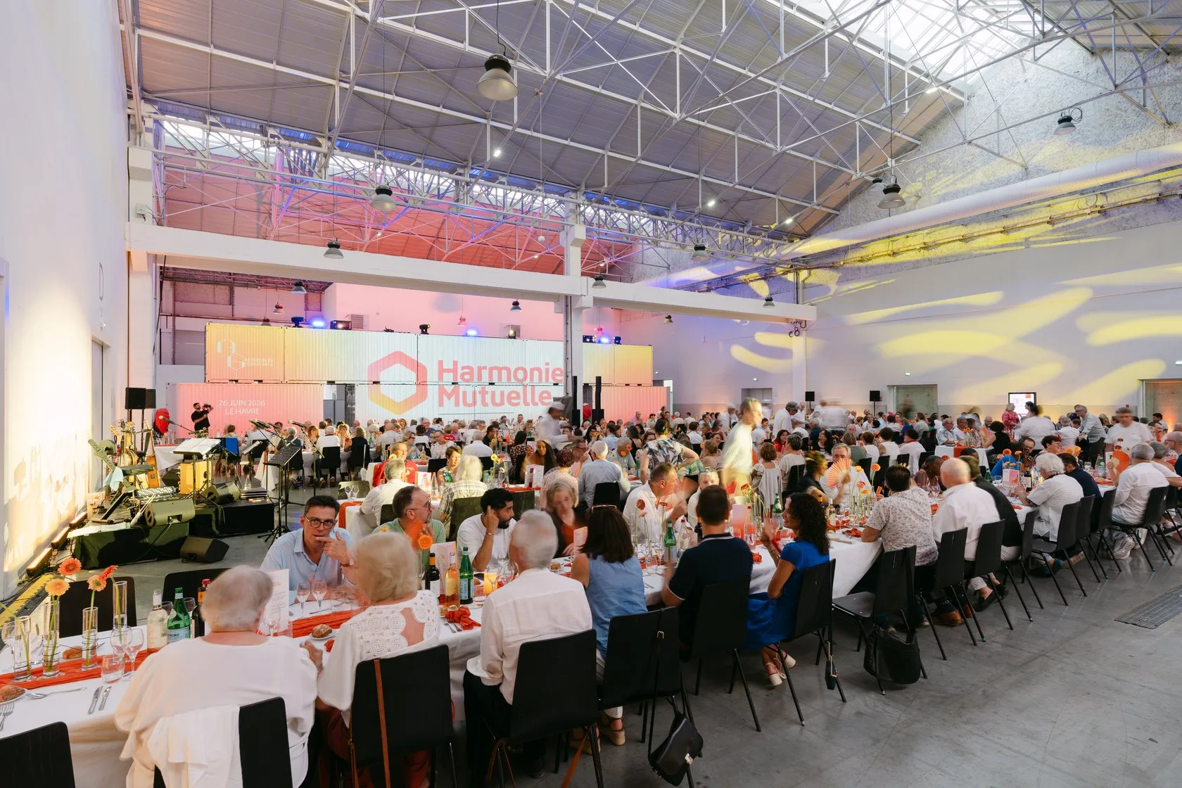 Assembl&eacute;e g&eacute;n&eacute;rale d'Harmonie Mutuelle au Carr&eacute; des Docks