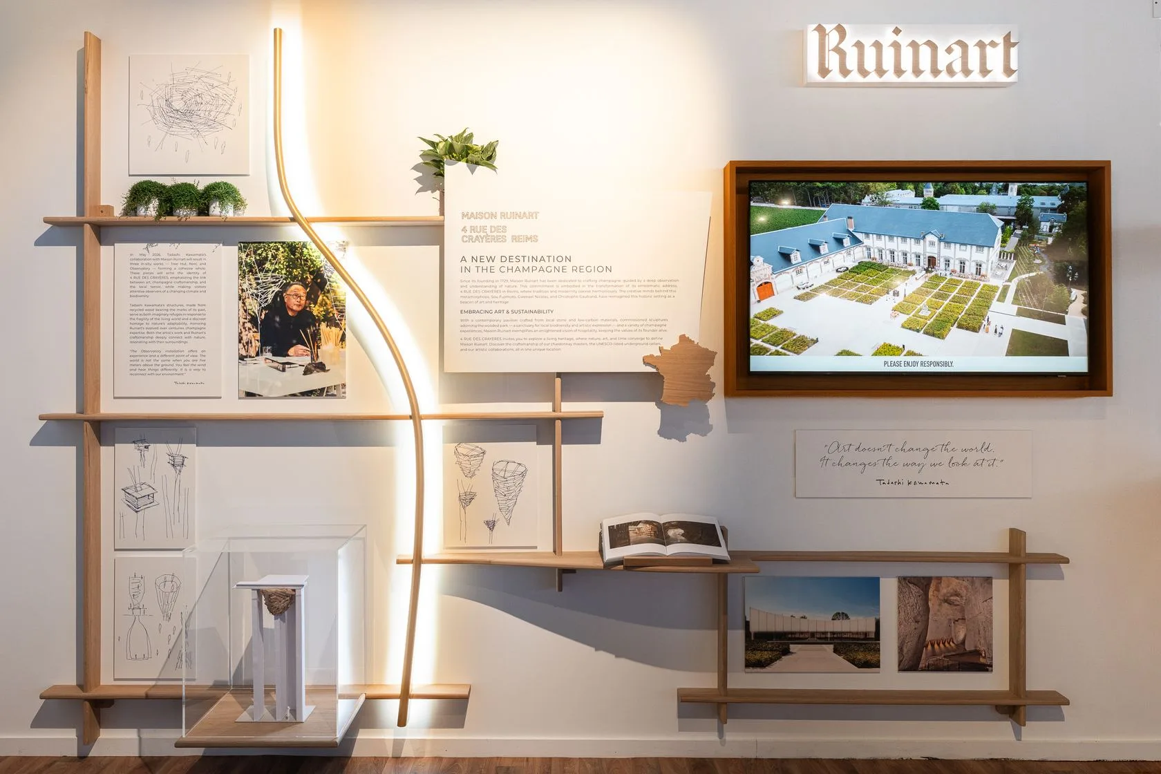 Ruinart au salon ARCO Madrid